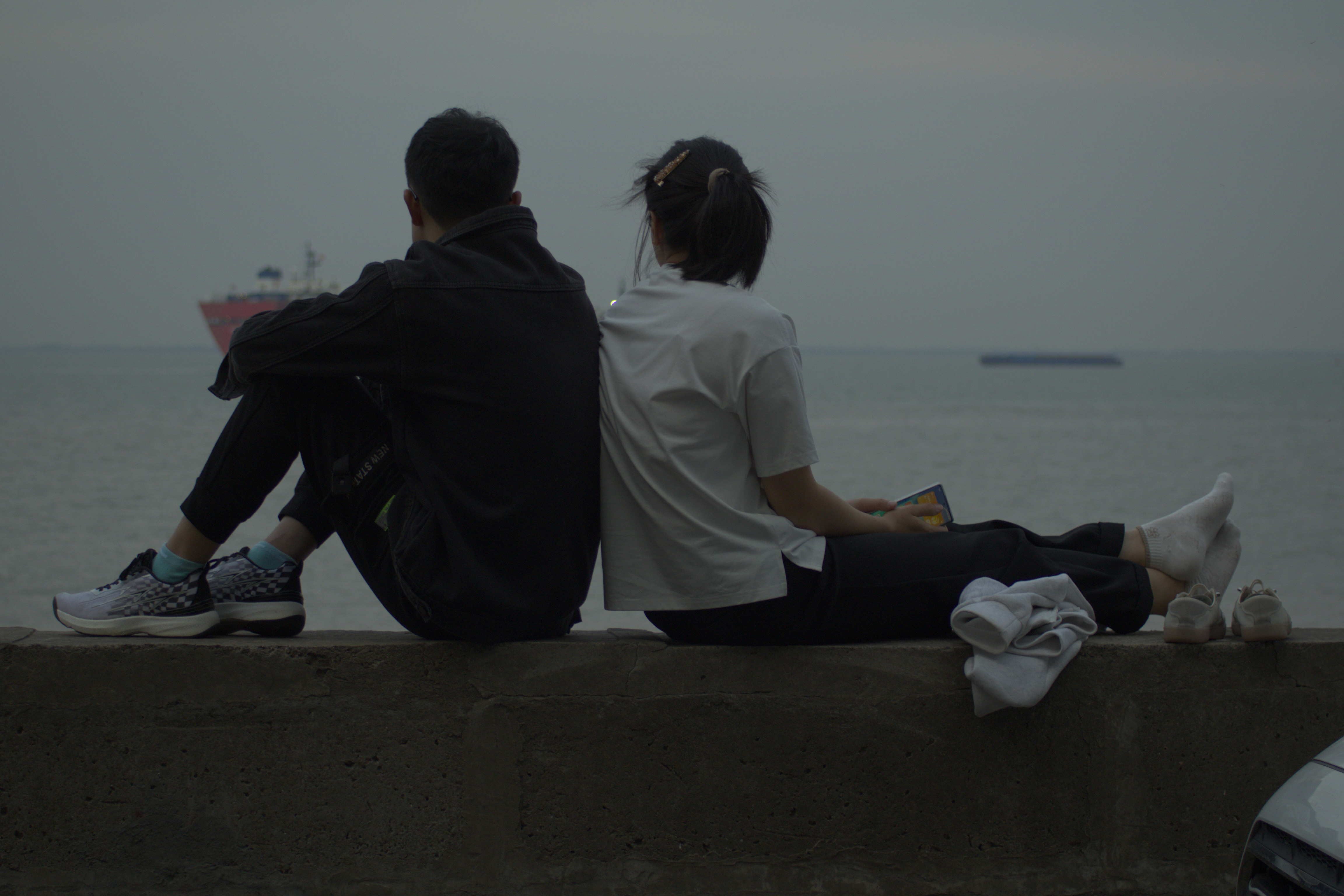拍摄于裤子港闸